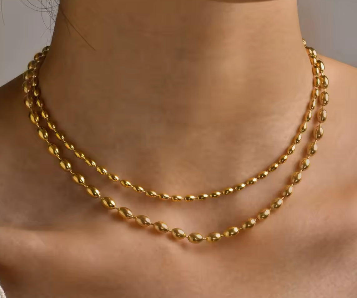 Waterbead 3mm Necklace