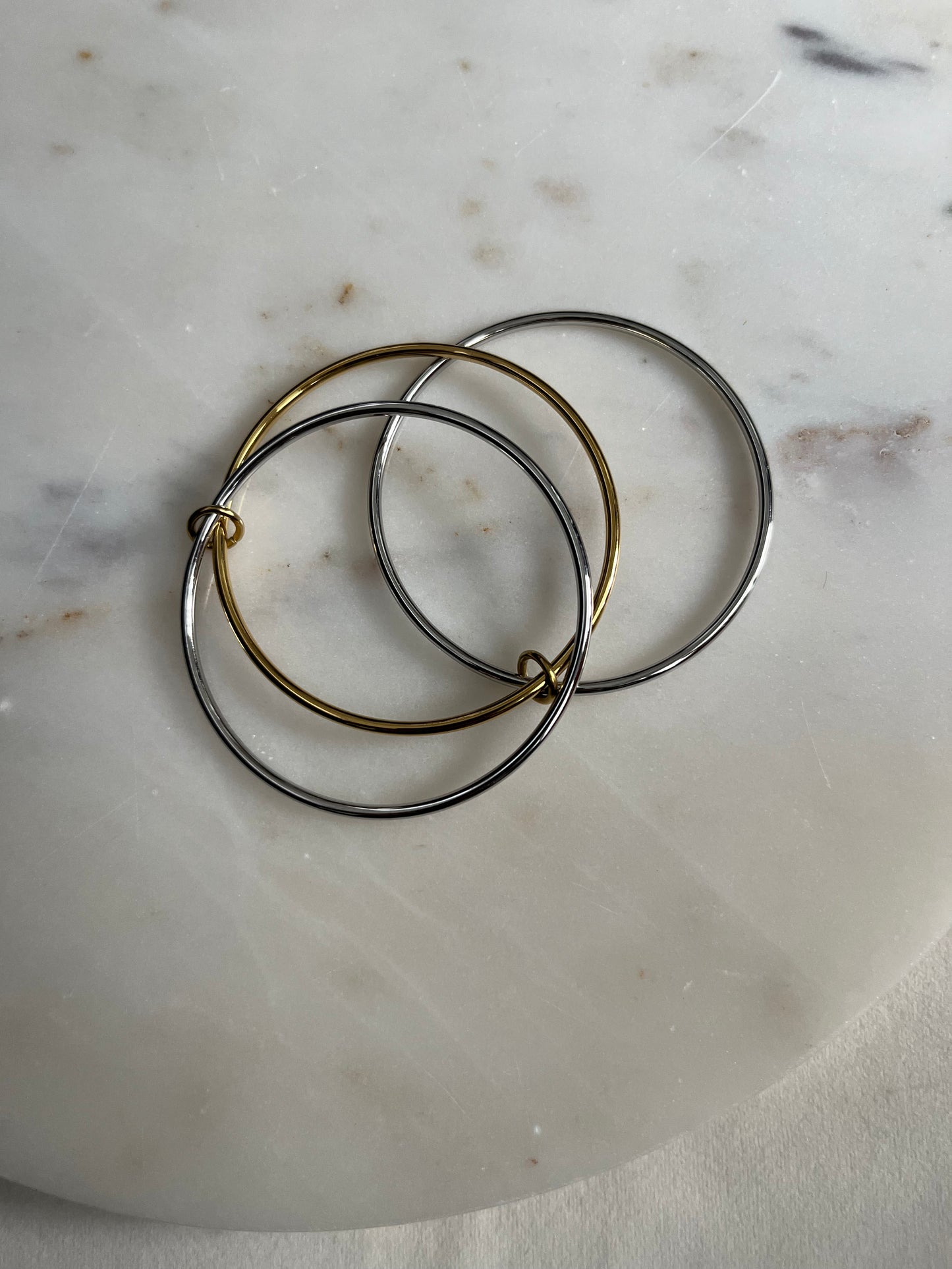 Indya II Gold Linked Bangles