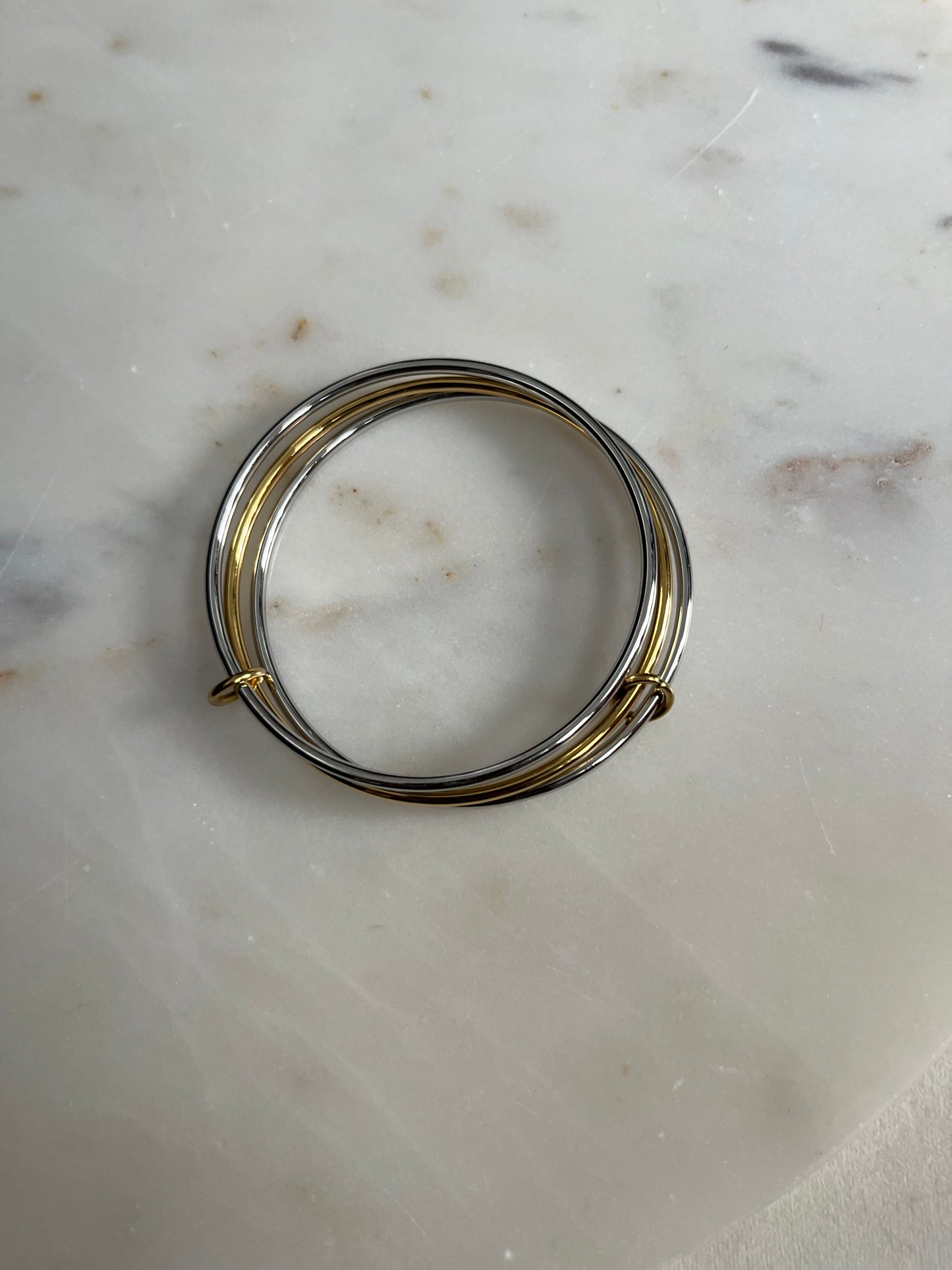 Indya II Gold Linked Bangles