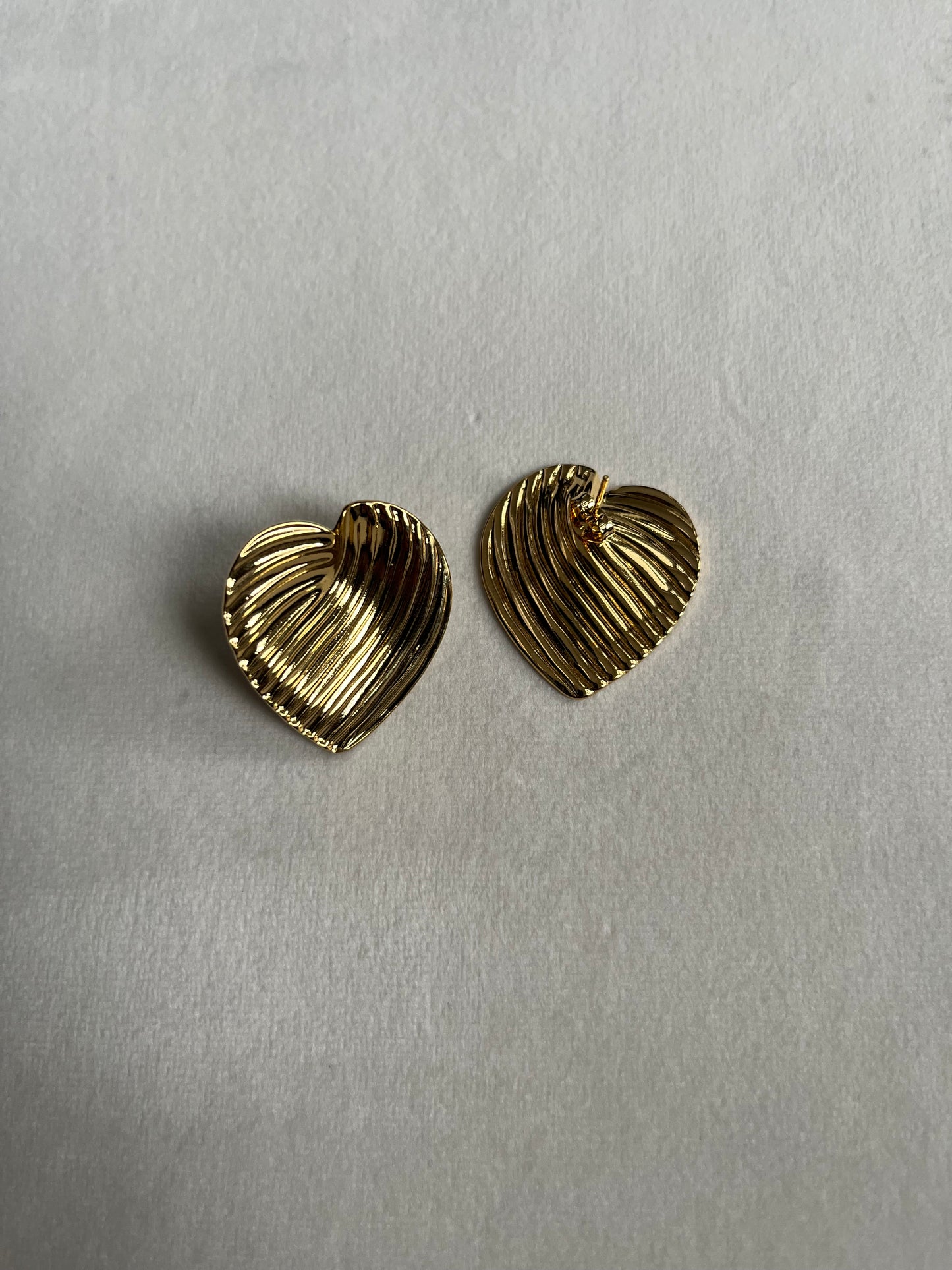 Ripple Hearts Earrings