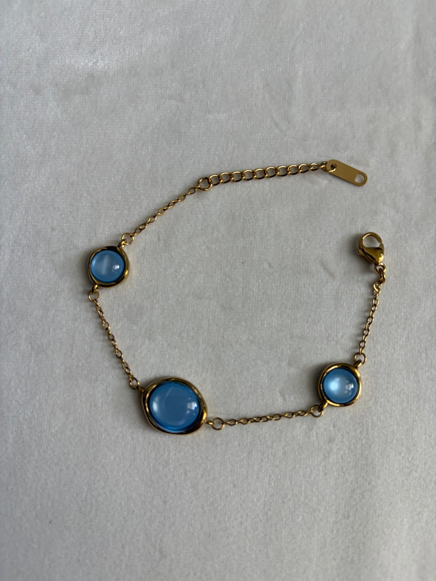 Blue Crystal Bracelet