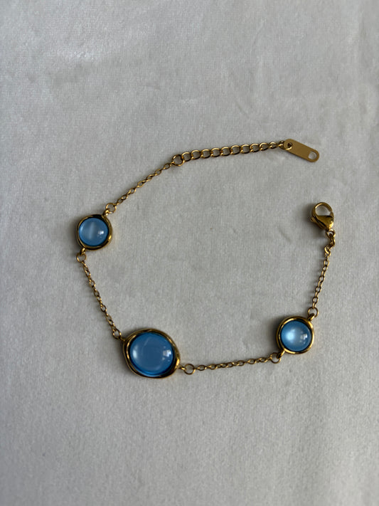 Blue Crystal Bracelet