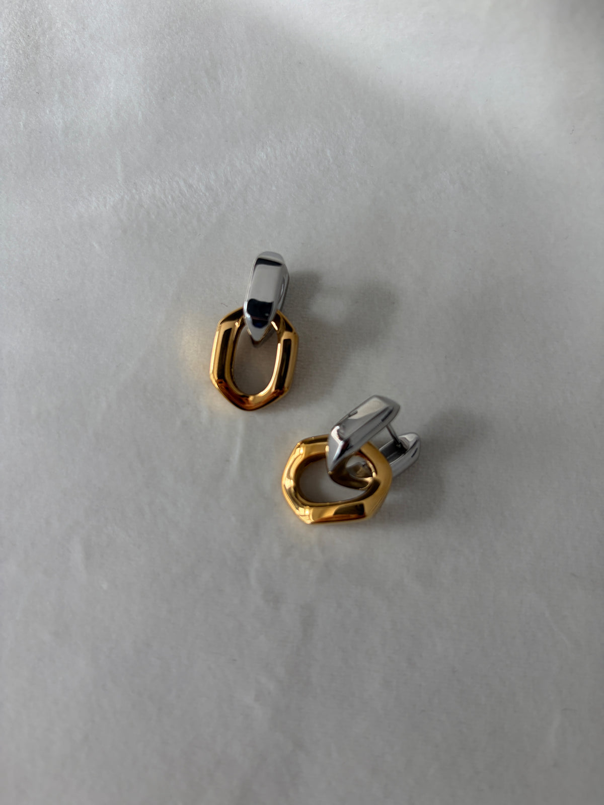 Geneva Two Tone Earrings