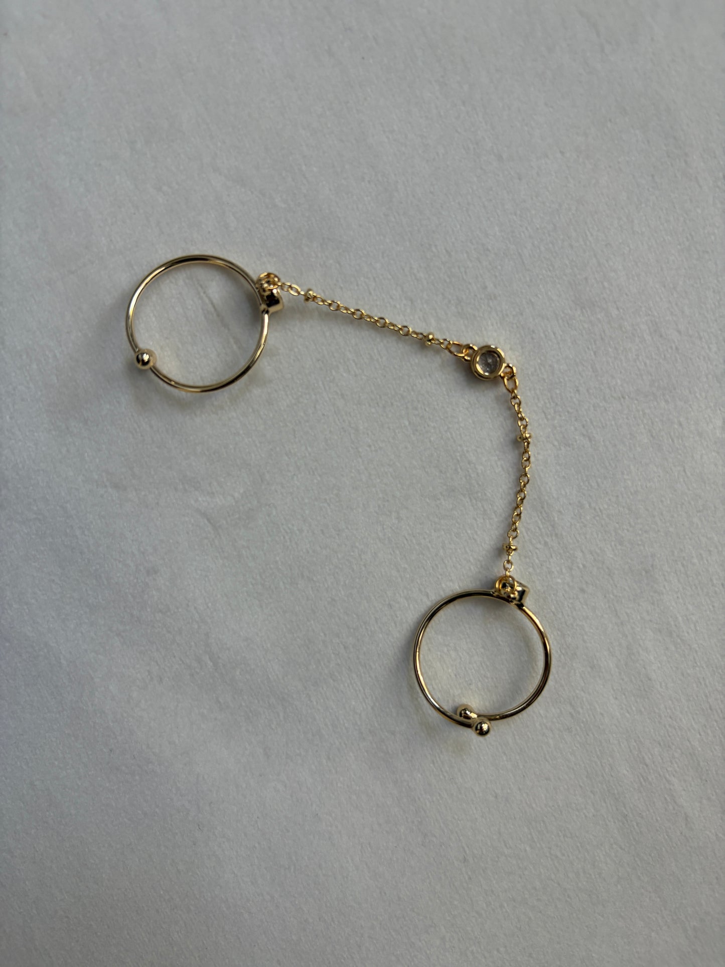 Leela Chain Ring