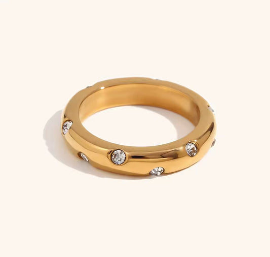 Starry Band Ring