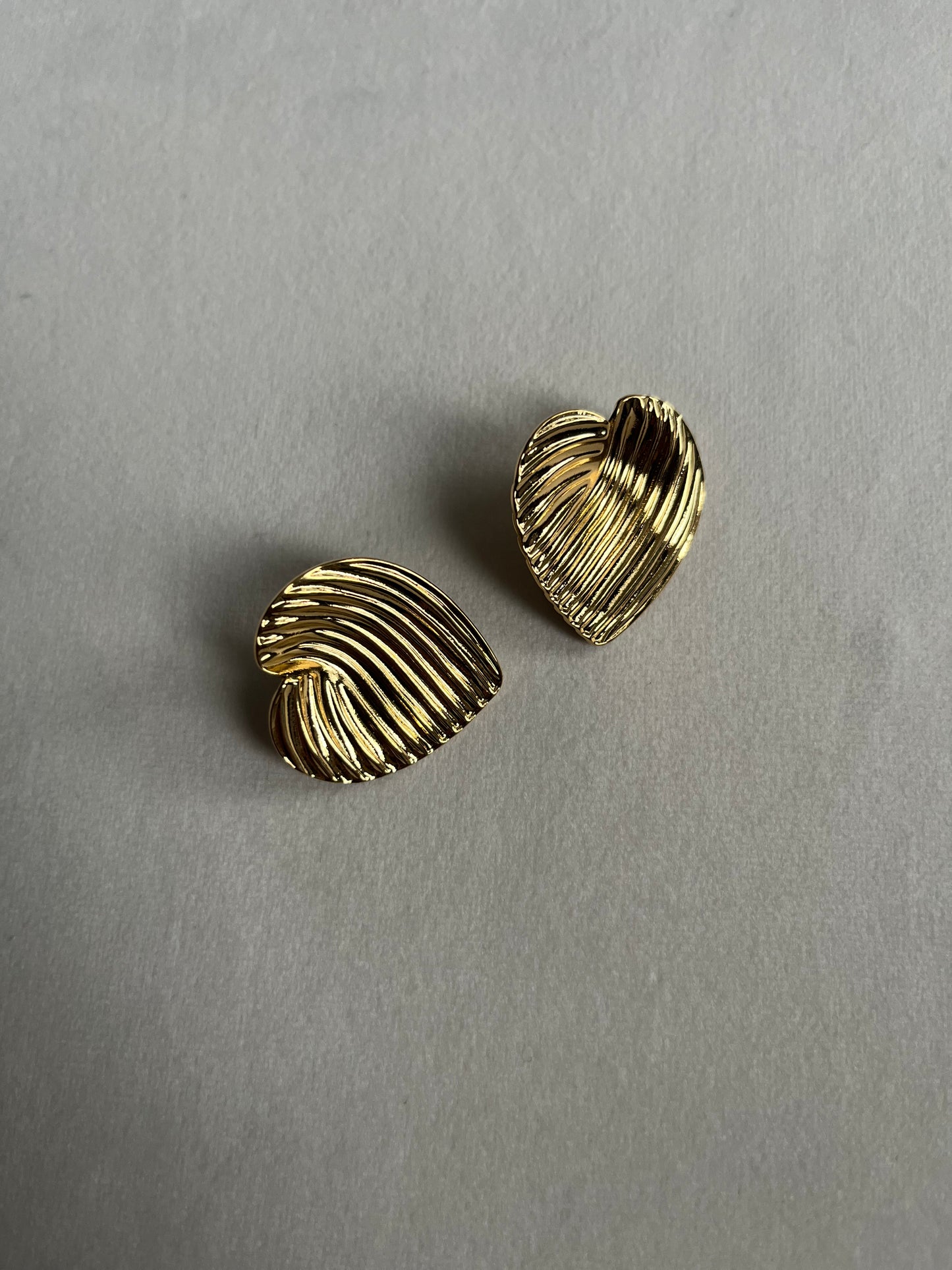 Ripple Hearts Earrings