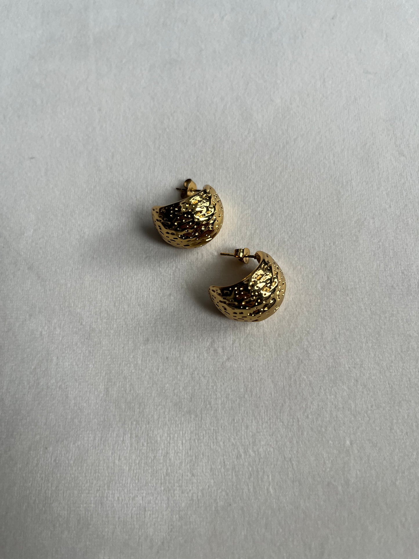 Speckle Dome Earrings