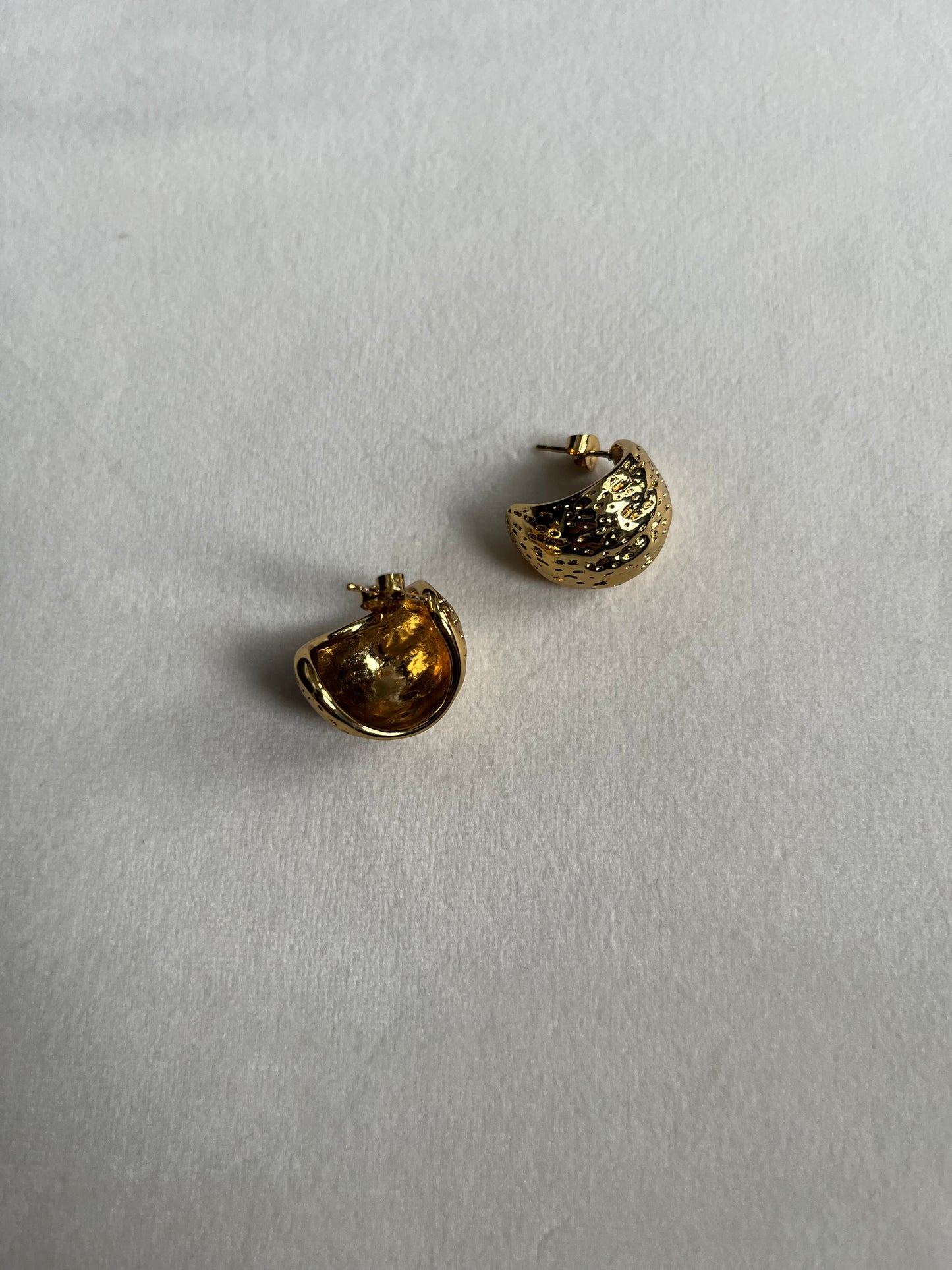 Speckle Dome Earrings