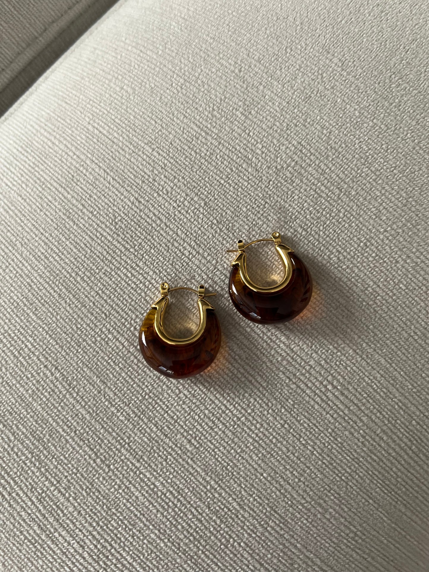 Russet Hoop Earrings