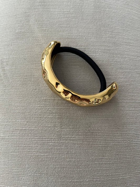 Nicole Gold Hair Cuff XL