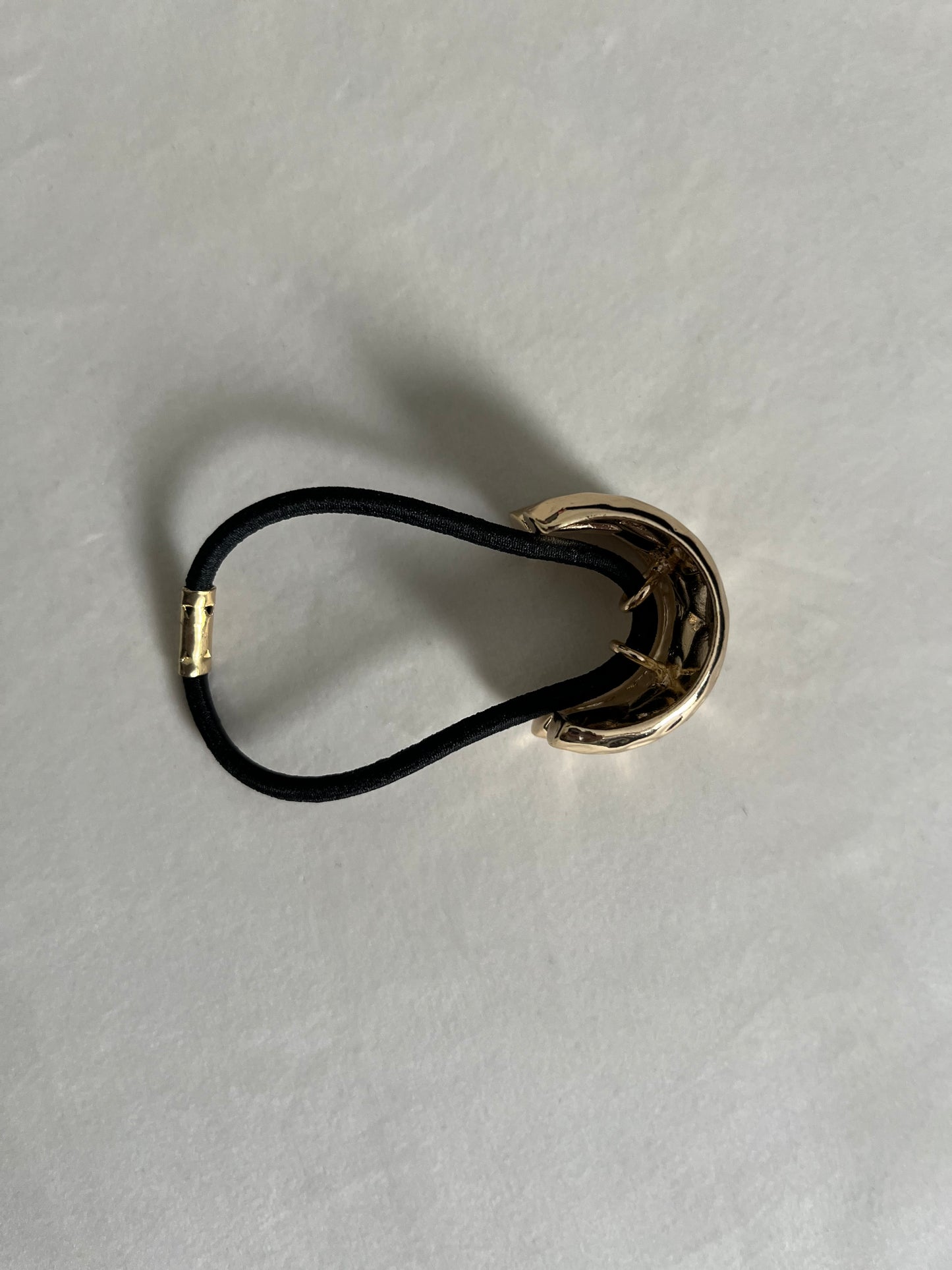 Nassau Double Gold Hair Tie Small