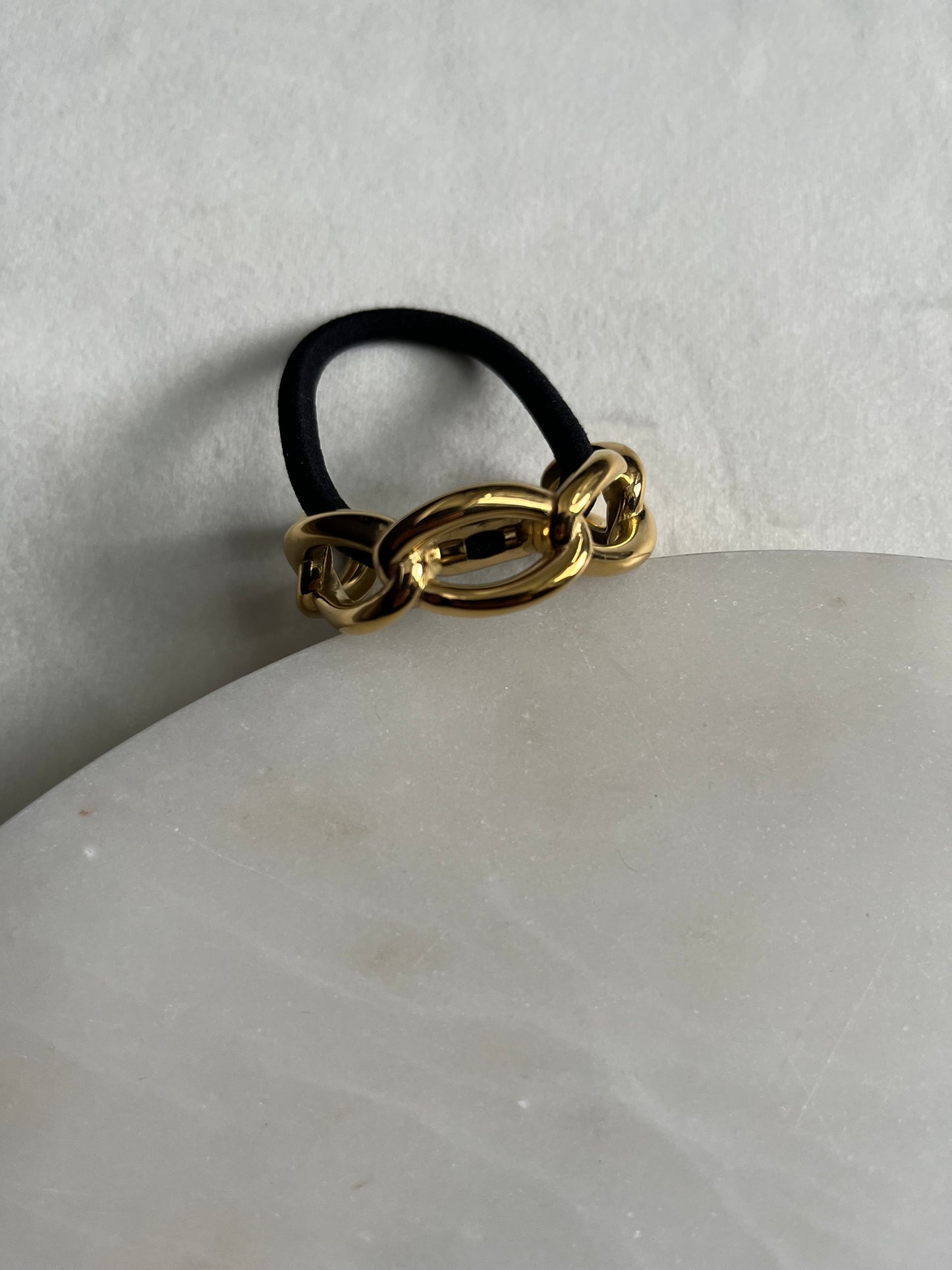 Chain Gold Hair Tie