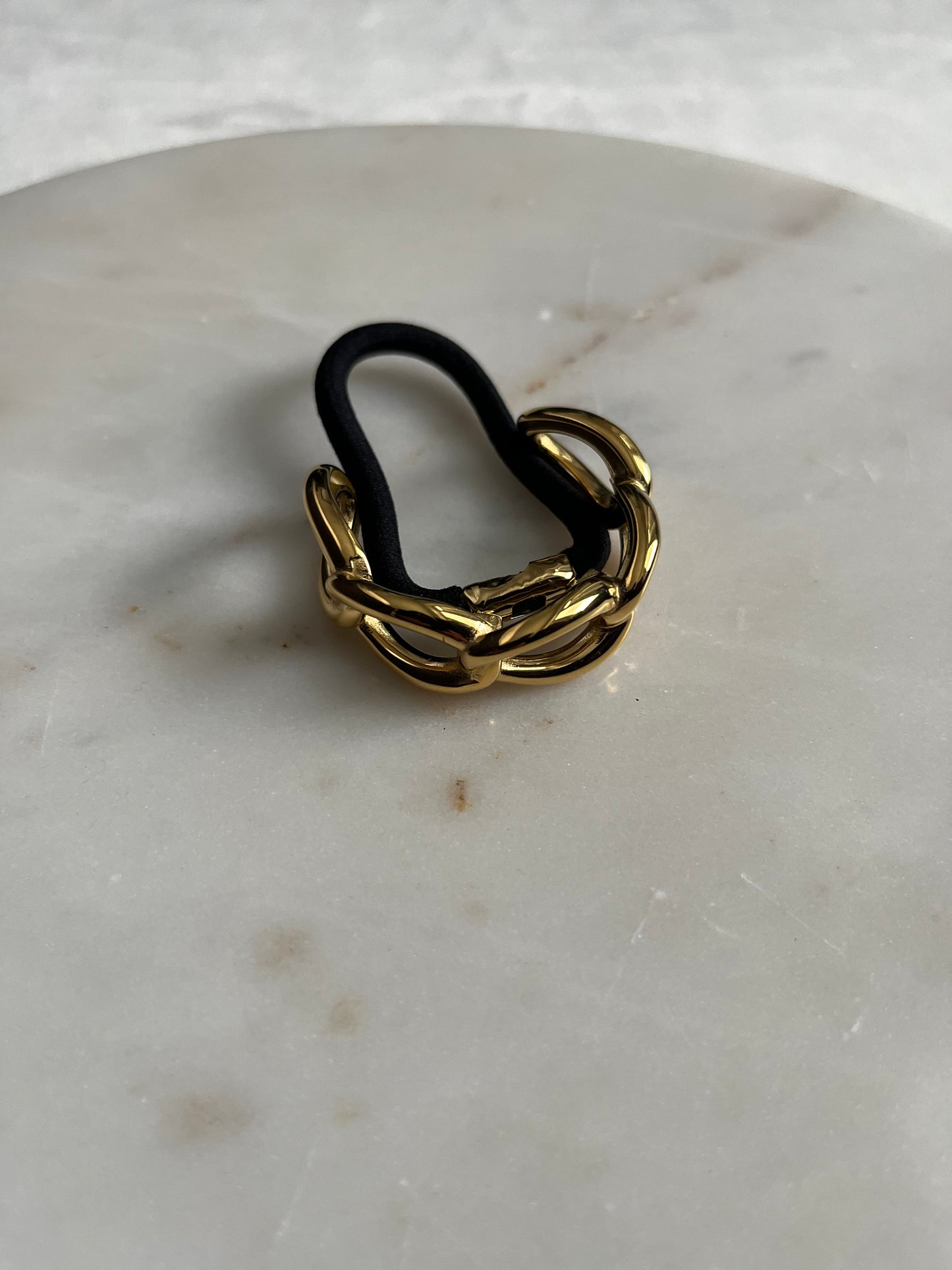 Chain Gold Hair Tie