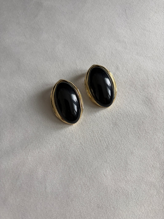 Rochester Black Earrings