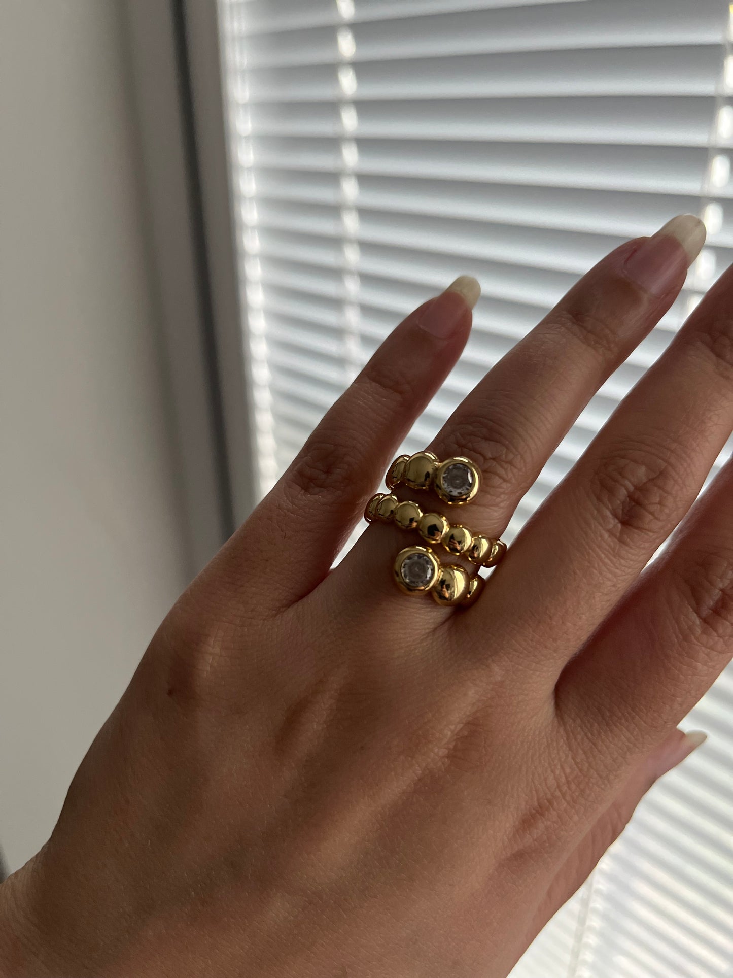 Adorna Double Wrap Ring