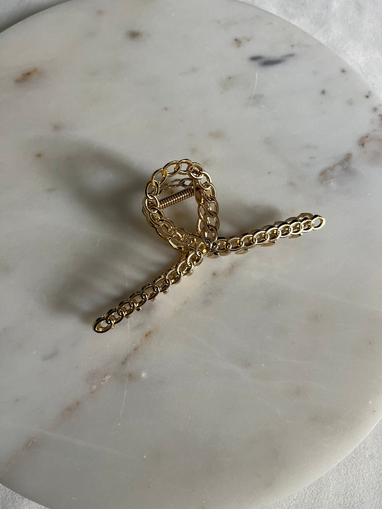 Coco Gold Hair Claw Clip