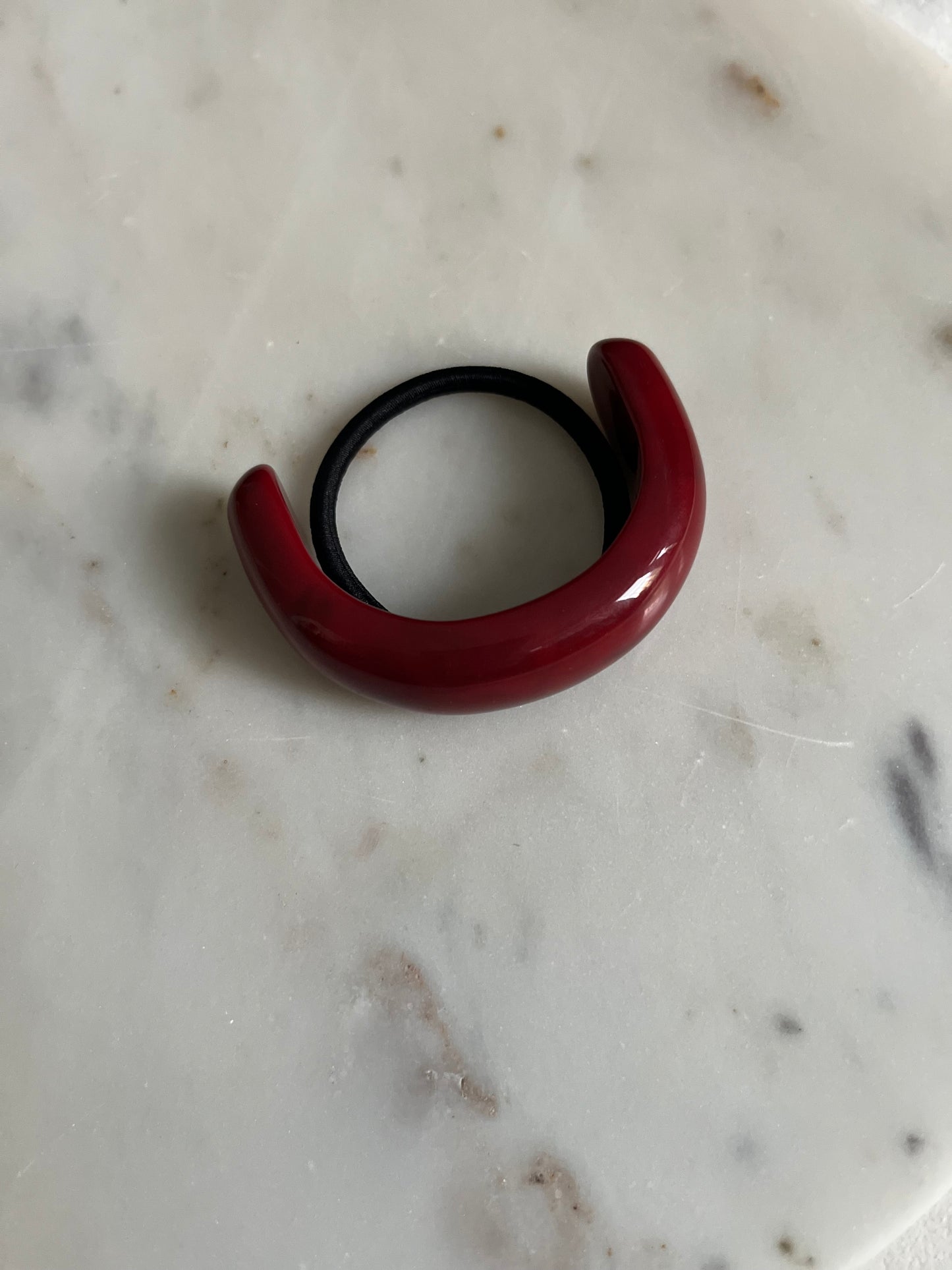 Ruby Ponytail Hair Tie